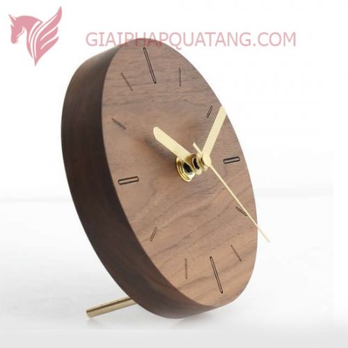 Đồng hồ gỗ để bàn MS09